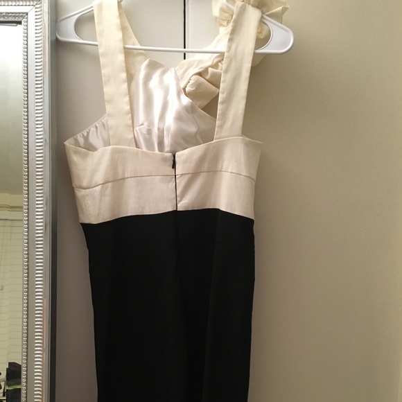 Jessica McClintock Balck White Dress - Picture 3 of 4